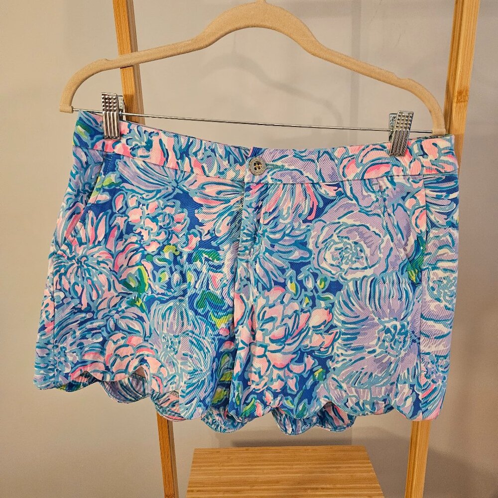 Lilly Pulitzer Scalloped Shorts